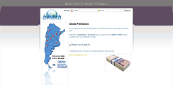 Desktop Screenshot of aliadafinanzas.com
